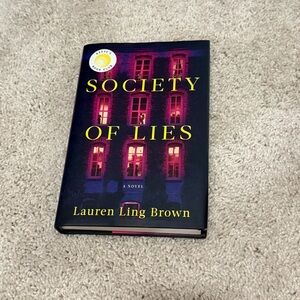 Society of Lies Hardcover Book